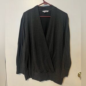 Athleta Charcoal Gray Recharge Sweater